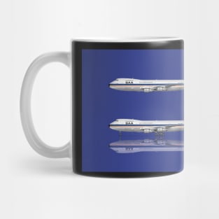 The Classsic South African Airways 747-244 Mug